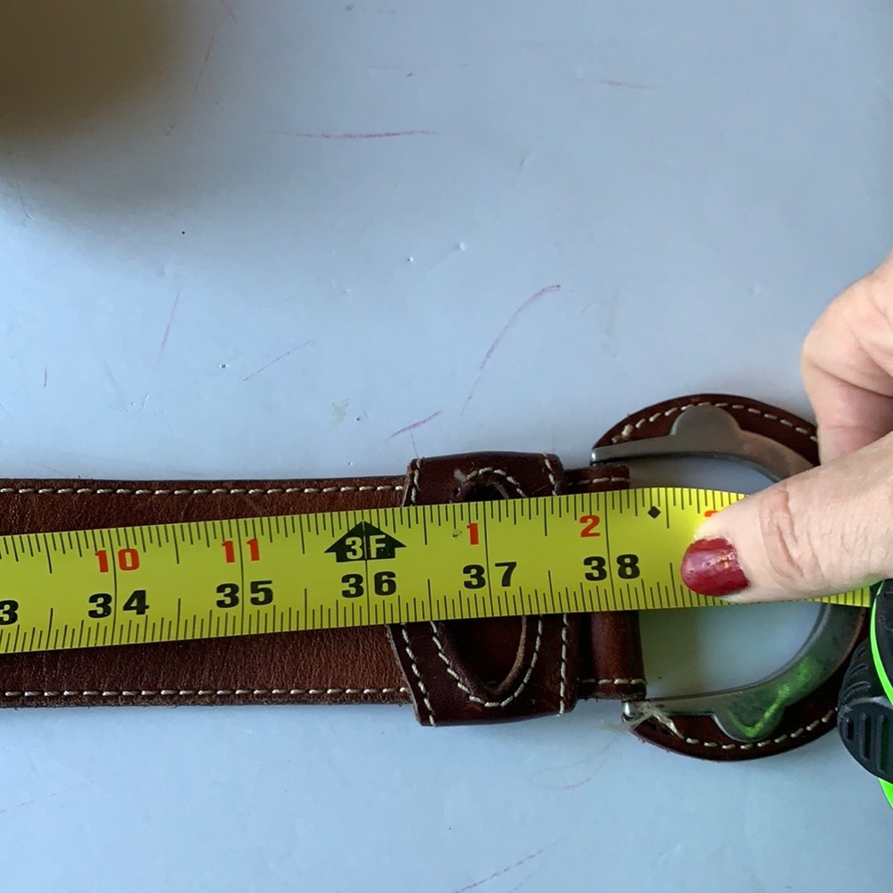 Letter brown belt - Picture 3 of 6